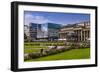 Germany, Baden-Wurttemberg, Schlossplatz (Castle Square) with Kšnigstrasse-Udo Siebig-Framed Photographic Print