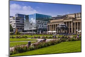 Germany, Baden-Wurttemberg, Schlossplatz (Castle Square) with Kšnigstrasse-Udo Siebig-Mounted Photographic Print