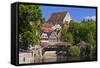 Germany, Baden-Wurttemberg, SchwŠbisch Hall (Town), Old Town, Boiler-Udo Siebig-Framed Stretched Canvas