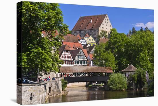 Germany, Baden-Wurttemberg, SchwŠbisch Hall (Town), Old Town, Boiler-Udo Siebig-Stretched Canvas