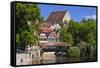 Germany, Baden-Wurttemberg, SchwŠbisch Hall (Town), Old Town, Boiler-Udo Siebig-Framed Stretched Canvas