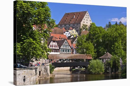 Germany, Baden-Wurttemberg, SchwŠbisch Hall (Town), Old Town, Boiler-Udo Siebig-Stretched Canvas