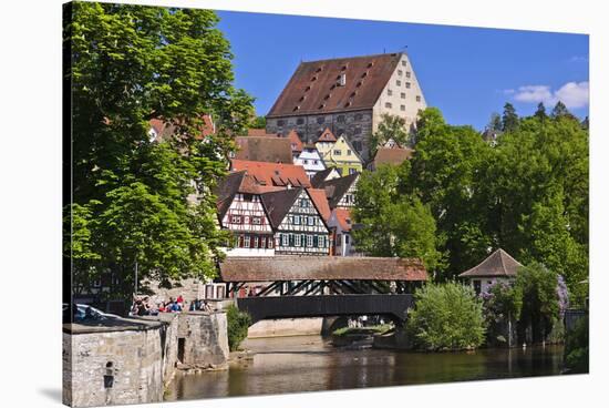 Germany, Baden-Wurttemberg, SchwŠbisch Hall (Town), Old Town, Boiler-Udo Siebig-Stretched Canvas