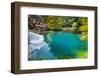 Germany, Baden-Wurttemberg, Swabian Alp, Blautal (Blau Valley), Blaubeuren-Udo Siebig-Framed Photographic Print