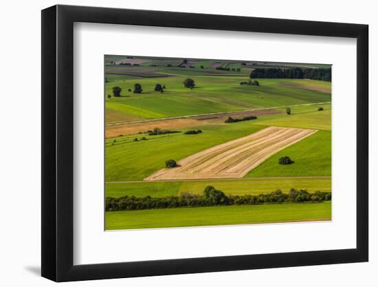 Germany, Baden-Wurttemberg, Swabian Alp, Mittlere Kuppenalb, Burladingen-Udo Siebig-Framed Photographic Print