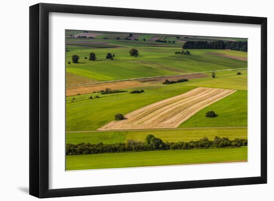 Germany, Baden-Wurttemberg, Swabian Alp, Mittlere Kuppenalb, Burladingen-Udo Siebig-Framed Photographic Print