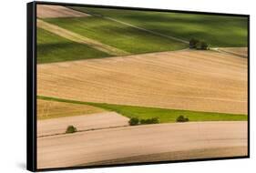 Germany, Baden-Wurttemberg, Swabian Alp, Mittlere Kuppenalb, Burladingen-Udo Siebig-Framed Stretched Canvas