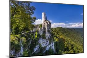 Germany, Baden-Wurttemberg, Swabian Alp, Reutlinger Alp, Echaztal-Udo Siebig-Mounted Photographic Print