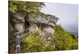 Germany, Baden-Wurttemberg, Swabian Alp, Zollernalb, Albstadt-Udo Siebig-Stretched Canvas