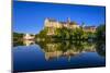 Germany, Baden-Wurttemberg, Swabian Alps, Danube with Sigmaringen Castle, Hohenzollern Castle-Udo Siebig-Mounted Photographic Print