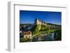 Germany, Baden-Wurttemberg, Swabian Alps, Danube with Sigmaringen Castle, Hohenzollern Castle-Udo Siebig-Framed Photographic Print