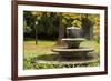 Germany, Baden-Wurttemburg, Baden-Baden, Outdoor Hot Spring, Fall-Walter Bibikow-Framed Photographic Print