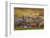 Germany, Baden-Wurttemburg, Black Forest, Bernau Im Schwarzwald, Elevated Village View-Walter Bibikow-Framed Photographic Print