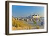 Germany, Baltic Coast, Island Usedom, Baltic Sea Spa Town Ahlbeck, Pier, Sunrise, Beach-Chris Seba-Framed Photographic Print