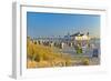 Germany, Baltic Coast, Island Usedom, Baltic Sea Spa Town Ahlbeck, Pier, Sunrise, Beach-Chris Seba-Framed Photographic Print