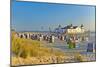 Germany, Baltic Coast, Island Usedom, Baltic Sea Spa Town Ahlbeck, Pier, Sunrise, Beach-Chris Seba-Mounted Photographic Print