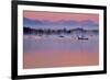 Germany, Bavaria, 5-Sea Country, Saint Heinrich, Lake Starnberg Zugspitze Massif, Wetterstein Range-Bernd Rommelt-Framed Photographic Print