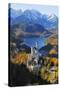 Germany, Bavaria, Allg?u, Neuschwanstein Castle-Herbert Kehrer-Stretched Canvas