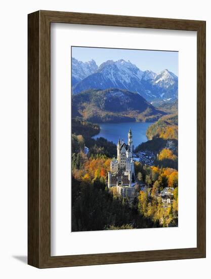 Germany, Bavaria, Allg?u, Neuschwanstein Castle-Herbert Kehrer-Framed Photographic Print