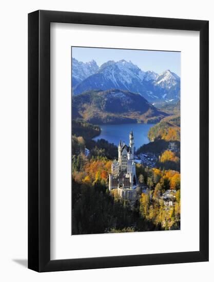 Germany, Bavaria, Allg?u, Neuschwanstein Castle-Herbert Kehrer-Framed Photographic Print