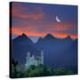 Germany, Bavaria, Allgäu, Neuschwanstein (M)-Ludwig Mallaun-Stretched Canvas