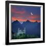 Germany, Bavaria, Allgäu, Neuschwanstein (M)-Ludwig Mallaun-Framed Photographic Print