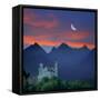 Germany, Bavaria, Allgäu, Neuschwanstein (M)-Ludwig Mallaun-Framed Stretched Canvas