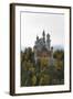 Germany, Bavaria, AllgŠu, Neuschwanstein Castle, from Above-Herbert Kehrer-Framed Photographic Print