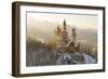 Germany, Bavaria, AllgŠu, Neuschwanstein Castle-Herbert Kehrer-Framed Photographic Print