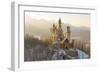 Germany, Bavaria, AllgŠu, Neuschwanstein Castle-Herbert Kehrer-Framed Photographic Print