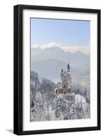 Germany, Bavaria, AllgŠu, Neuschwanstein Castle-Herbert Kehrer-Framed Photographic Print