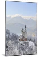 Germany, Bavaria, AllgŠu, Neuschwanstein Castle-Herbert Kehrer-Mounted Photographic Print