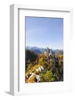 Germany, Bavaria, AllgŠu, Neuschwanstein Castle-Herbert Kehrer-Framed Photographic Print