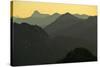 Germany, Bavaria, Bavarian Alps, Ammergauer Alps, Teufelstättkopf, View of -Bernd Rommelt-Stretched Canvas