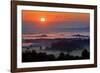 Germany, Bavaria, Bavarian Foothills of the Alps, View About the Kochelmoos, Kochel Moore-Bernd Rommelt-Framed Photographic Print