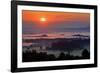 Germany, Bavaria, Bavarian Foothills of the Alps, View About the Kochelmoos, Kochel Moore-Bernd Rommelt-Framed Photographic Print