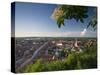 Germany, Bavaria (Bayern), Landshut, Twon Skyline-Alan Copson-Stretched Canvas