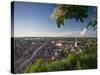 Germany, Bavaria (Bayern), Landshut, Twon Skyline-Alan Copson-Stretched Canvas