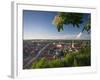 Germany, Bavaria (Bayern), Landshut, Twon Skyline-Alan Copson-Framed Photographic Print