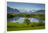 Germany, Bavaria, Foothills of the Alps with Lake Riegsee-Ralf Gerard-Framed Photographic Print