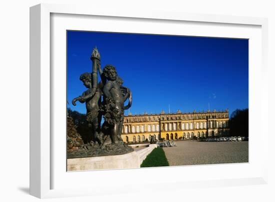 Germany, Bavaria, Herreninsel Island, Lake Chiemsee, Herrenchiemsee Palace-null-Framed Giclee Print