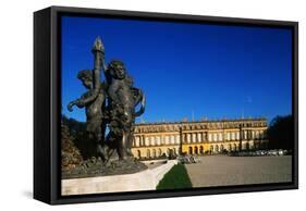 Germany, Bavaria, Herreninsel Island, Lake Chiemsee, Herrenchiemsee Palace-null-Framed Stretched Canvas