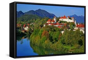 Germany, Bavaria, 'Hohes Schloss' (High Castle-Uwe Steffens-Framed Stretched Canvas