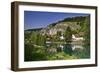 Germany, Bavaria, Lower Bavaria, AltmŸhltal (Valley), Essing, AltmŸhl, Ruin, Randeck-Udo Siebig-Framed Photographic Print