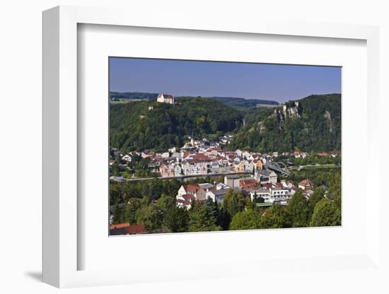 Germany, Bavaria, Lower Bavaria, AltmŸhltal (Valley), Riedenburg, City Overview-Udo Siebig-Framed Photographic Print