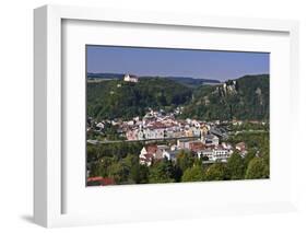 Germany, Bavaria, Lower Bavaria, AltmŸhltal (Valley), Riedenburg, City Overview-Udo Siebig-Framed Photographic Print