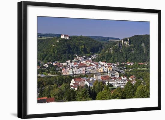 Germany, Bavaria, Lower Bavaria, AltmŸhltal (Valley), Riedenburg, City Overview-Udo Siebig-Framed Photographic Print