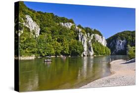 Germany, Bavaria, Lower Bavaria, Danube Valley, Weltenburg-Udo Siebig-Stretched Canvas