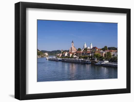 Germany, Bavaria, Lower Bavaria, Donau-Inn, Passau-Udo Siebig-Framed Photographic Print