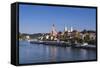 Germany, Bavaria, Lower Bavaria, Donau-Inn, Passau-Udo Siebig-Framed Stretched Canvas